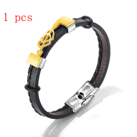 Love Gift Couple Jewelry for Women Men Love Heart Bracelet