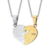 Love pendant couple necklace