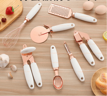  Kitchen Household Peeler Gadget Copper Plating Set