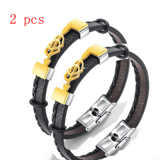 Love Gift Couple Jewelry for Women Men Love Heart Bracelet