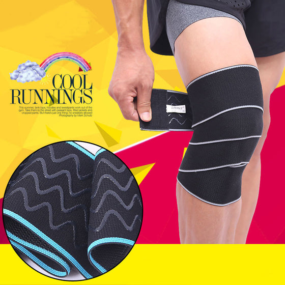 Adjustable Sports Knee Wrap – Support for Running, Basketball & Workouts