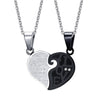 Love pendant couple necklace