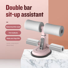  Adjustable Sit-up Bar Floor Assistant Abdominal Exercise Stand