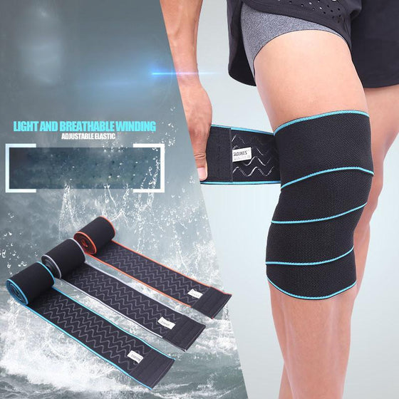 Adjustable Sports Knee Wrap – Support for Running, Basketball & Workouts