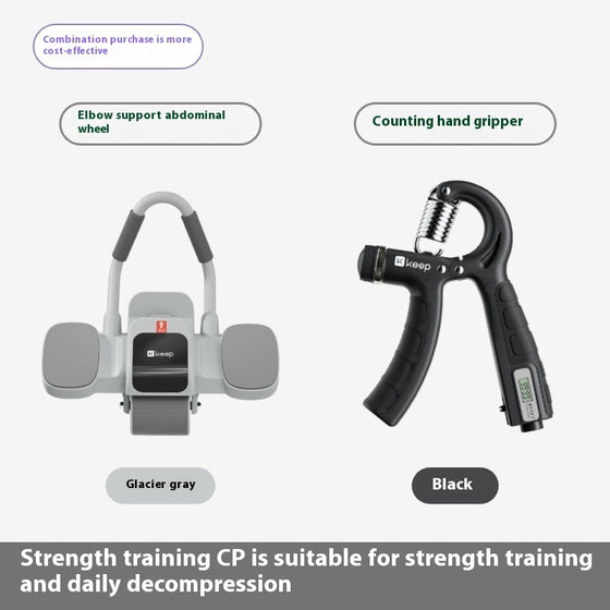 Abdominal Wheel Elbow Support Type Home Fitness Equipment Exercise