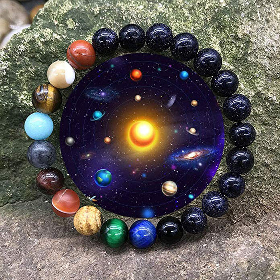 Eight Planets Bracelet Couple