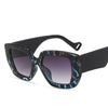 Side Sunglasses Personality Polygon Contrast