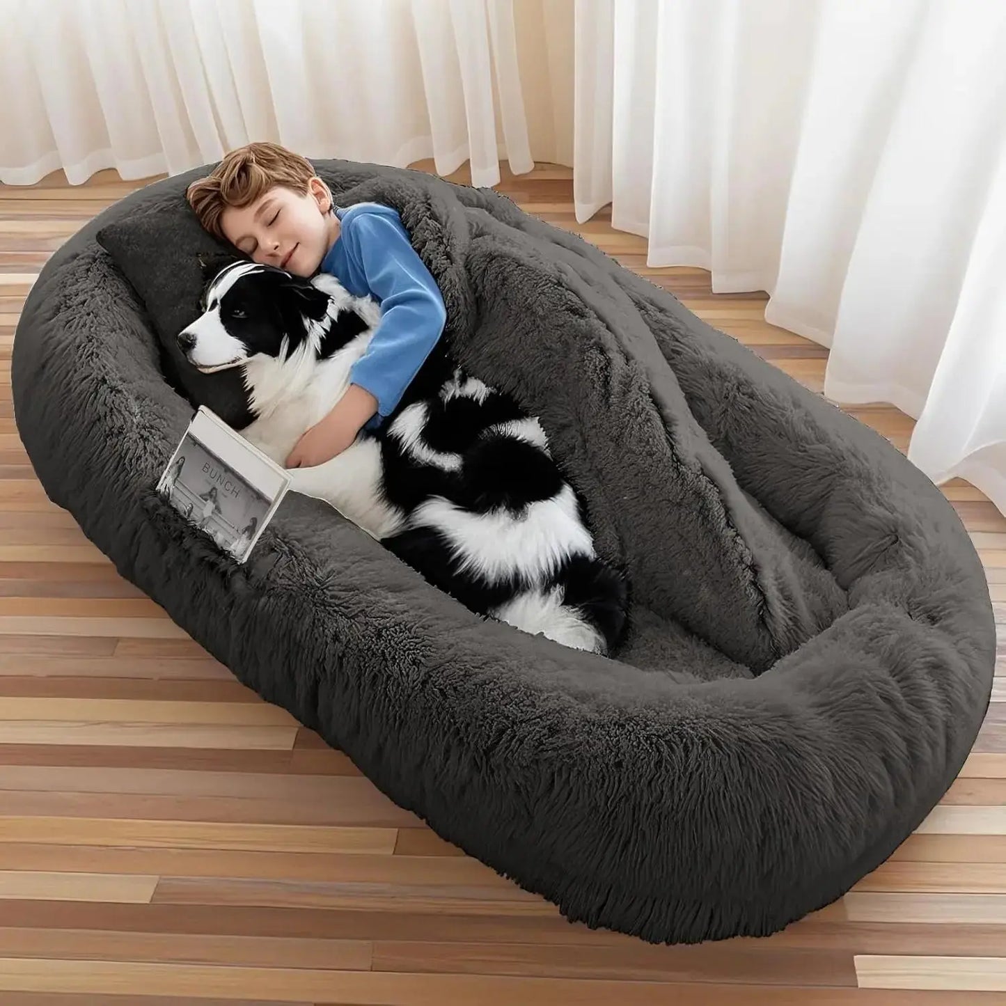 Cozy Human Dog Bed