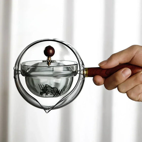 Heat-resistant Glass Teapot