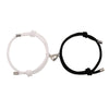 Simple Nylon Love Magnetic Bracelet