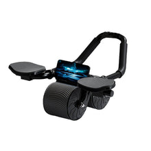  Flat Support Abdominal Wheel Automatic Rebound Roll Abdominal