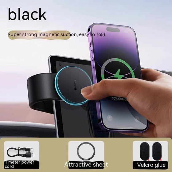 Magnetic Bendable Car Mobile Phone Holder Wireless Charger