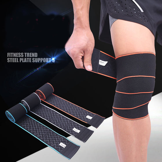 Adjustable Sports Knee Wrap – Support for Running, Basketball & Workouts