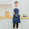 Kitchen Waterproof And Oil-proof Home Cooking Female Vibrato With Strapless Apron